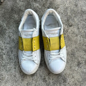 Valentino Garavani Open Rockstud low-top  sneakers, size 41